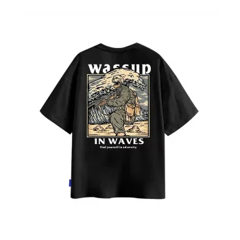 Футболка: "WASSUP"