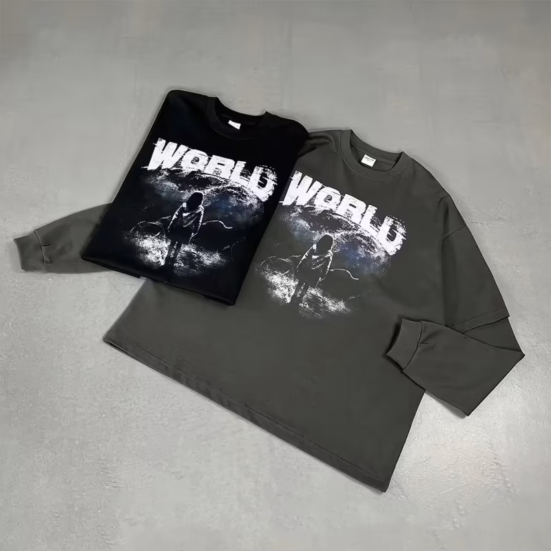 Лонгслів "WORLD"