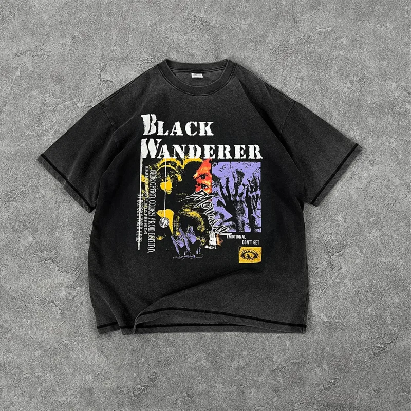 Футболка "BLACK WANDERER"