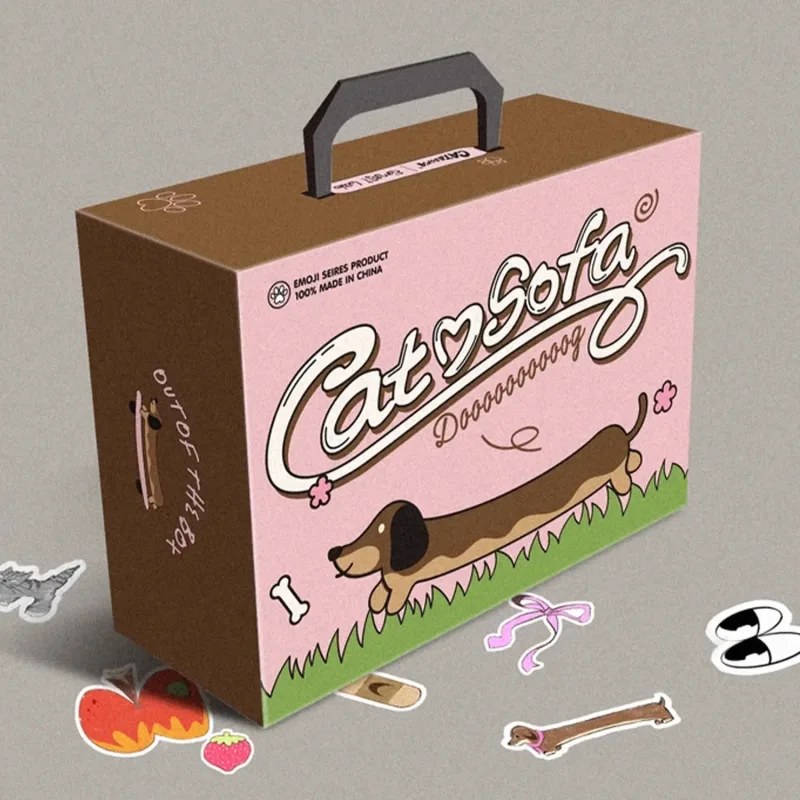 Кросівки "CAT & SOFA EMOJI-LAB  BROWN"
