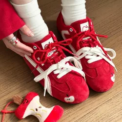 Кросівки "CAT & SOFA EMOJI-LAB RED"