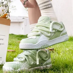 Кросівки "CAT & SOFA LIME"