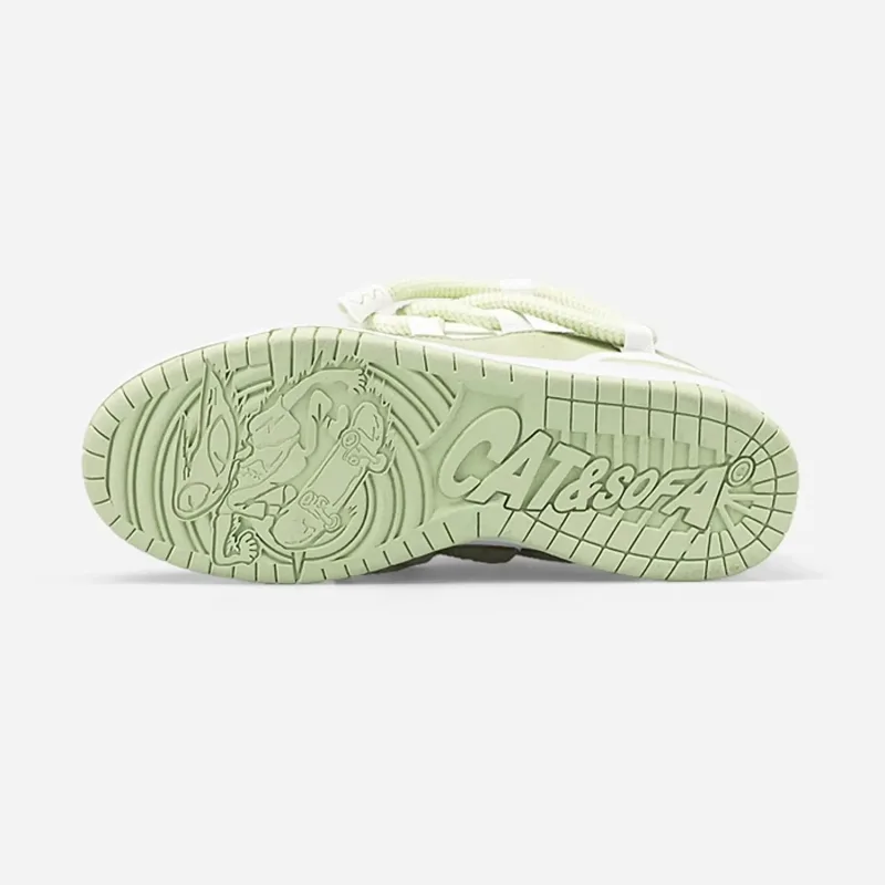 Кросівки "CAT & SOFA LIME"