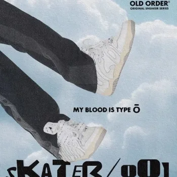 Кросівки: "OLD ORDER SKATER/001 VINTAGE WHITE"