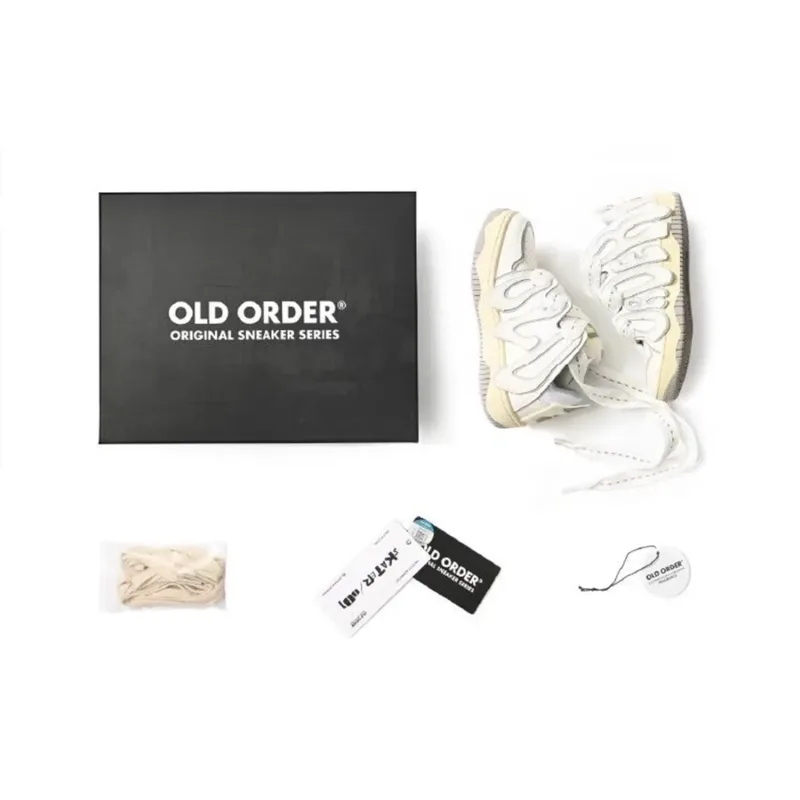 Кросівки: "OLD ORDER SKATER/001 VINTAGE WHITE"