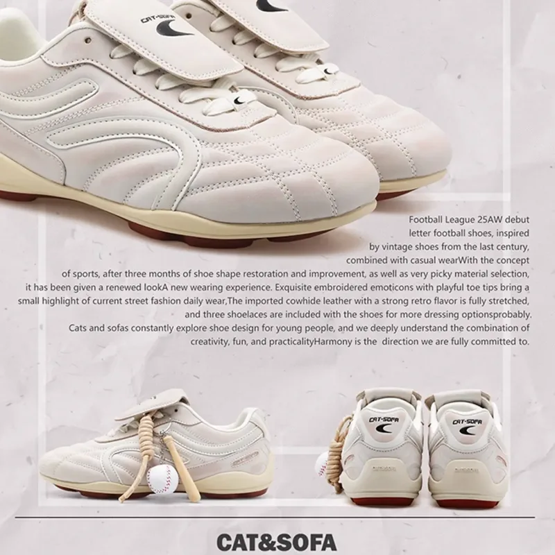 Кросівки "CAT & SOFA FOOTBALL WHITE"
