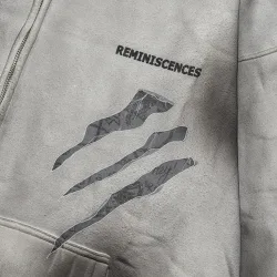Зіп худі з утепленням "REMINISCENCES"