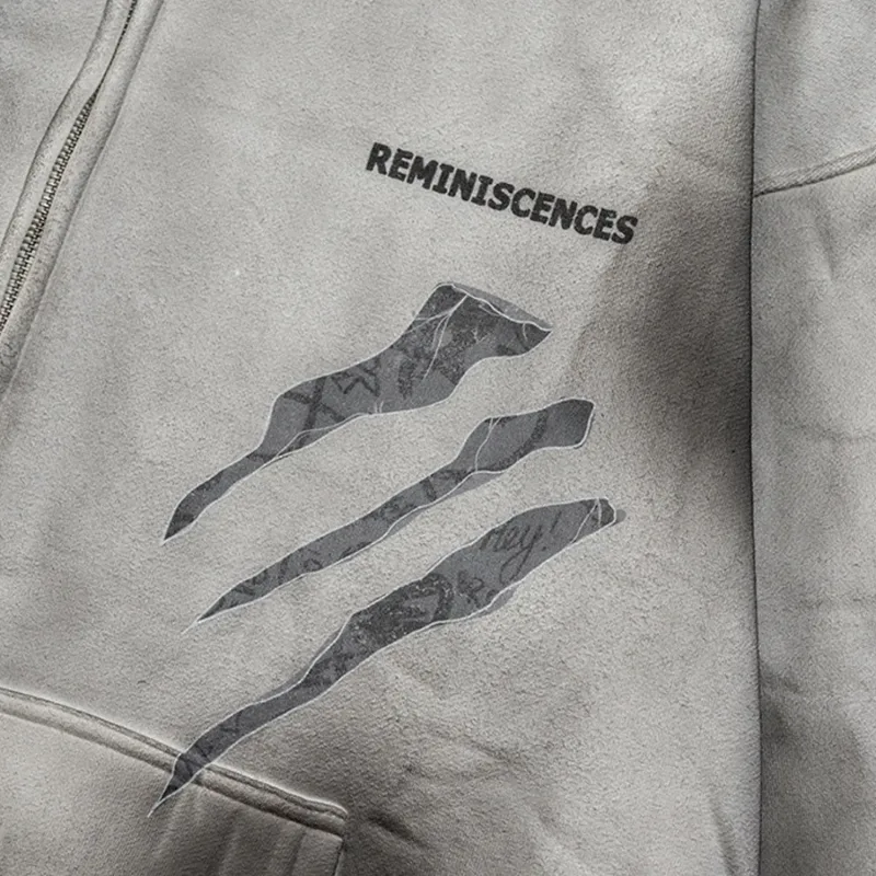 Зіп худі з утепленням "REMINISCENCES"