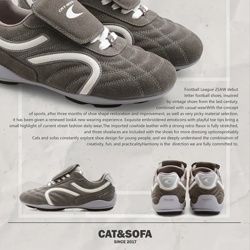 Кросівки "CAT & SOFA FOOTBALL GREY"