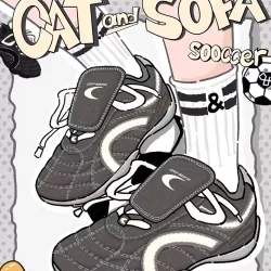 Кросівки "CAT & SOFA FOOTBALL GREY"