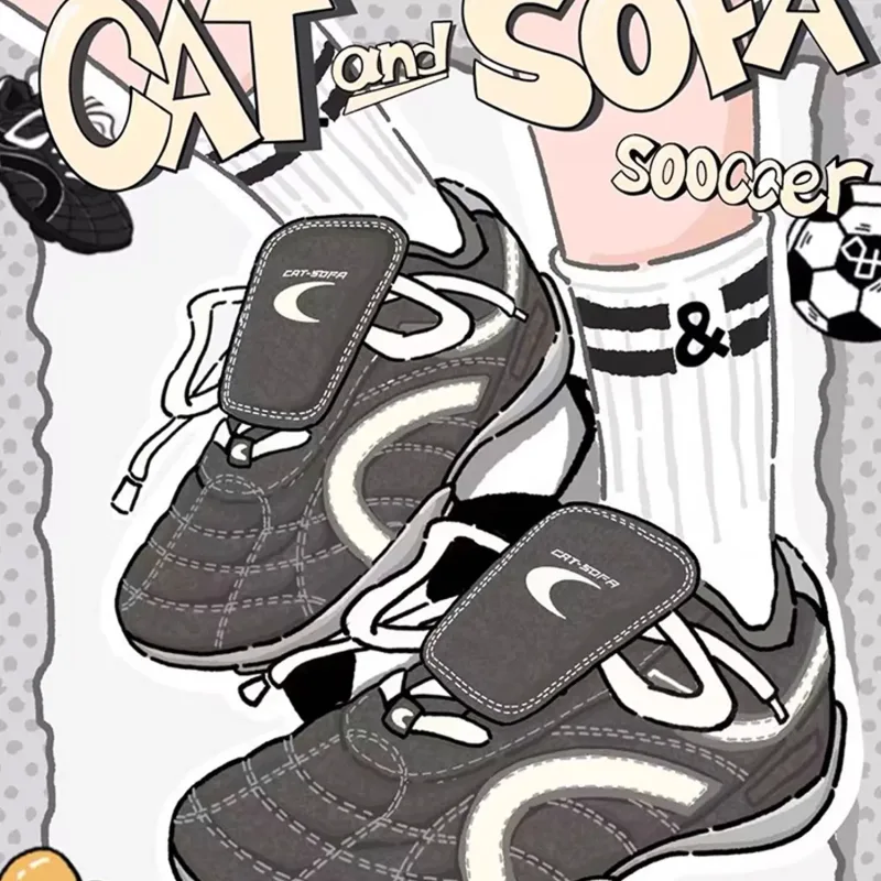 Кросівки "CAT & SOFA FOOTBALL GREY"