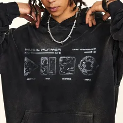 Худі з утепленням "MUSIC PLAYER"