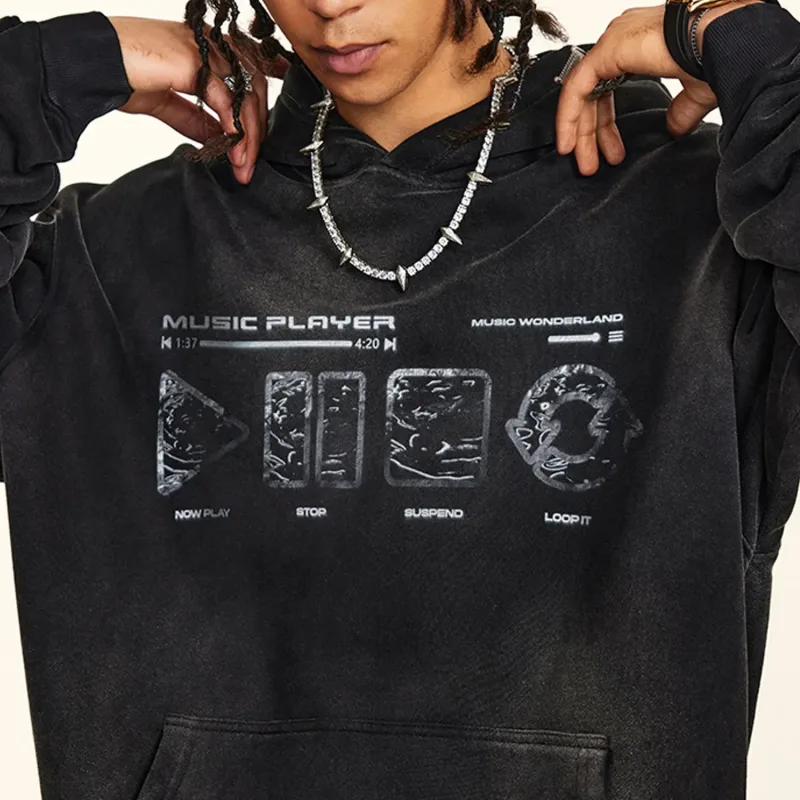 Худі з утепленням "MUSIC PLAYER"