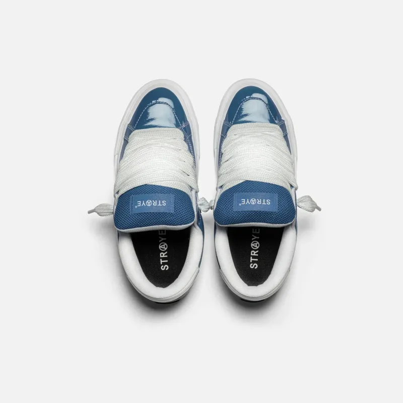 Кросівки "STRAYE LOGAN PUFF GLOSSY BLUE"