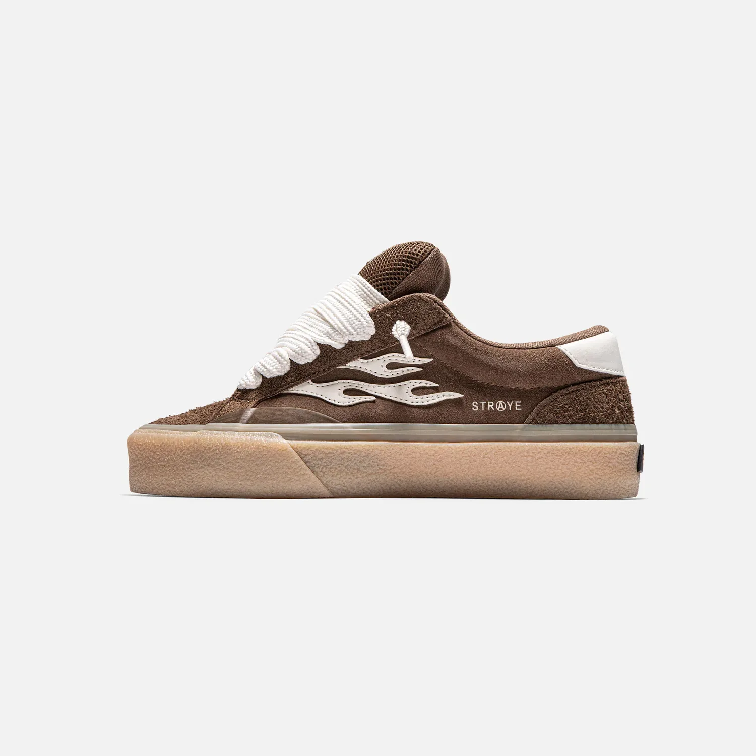 Кросівки "STRAYE LOGAN PUFF BROWN CREPE"