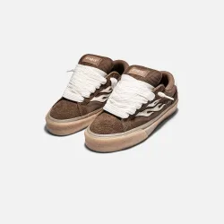 Кросівки "STRAYE LOGAN PUFF BROWN CREPE"