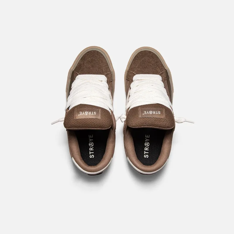 Кросівки "STRAYE LOGAN PUFF BROWN CREPE"