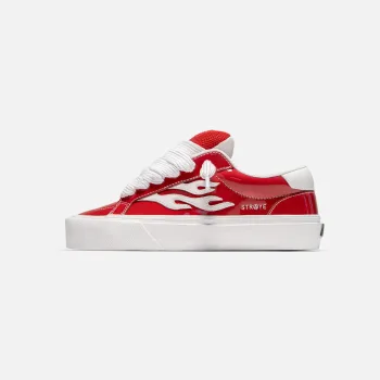 Кросівки "STRAYE LOGAN PUFF GLOSSY RED"