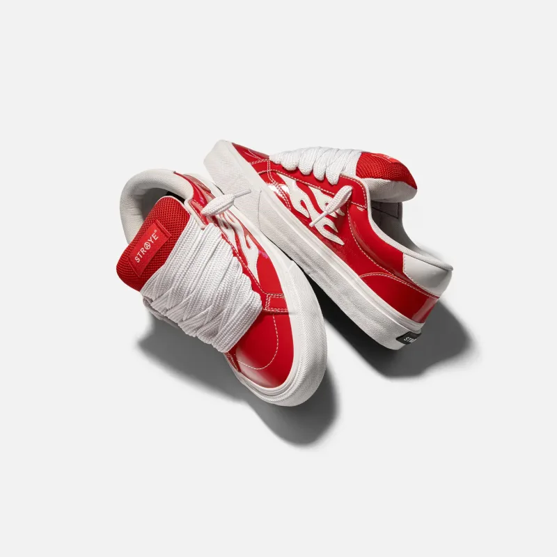 Кросівки "STRAYE LOGAN PUFF GLOSSY RED"